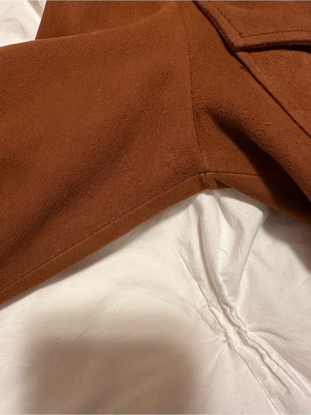 Dan Cassab Maria Suede Western Shirt Jacket Art Buttons S - Picture 5 of 5